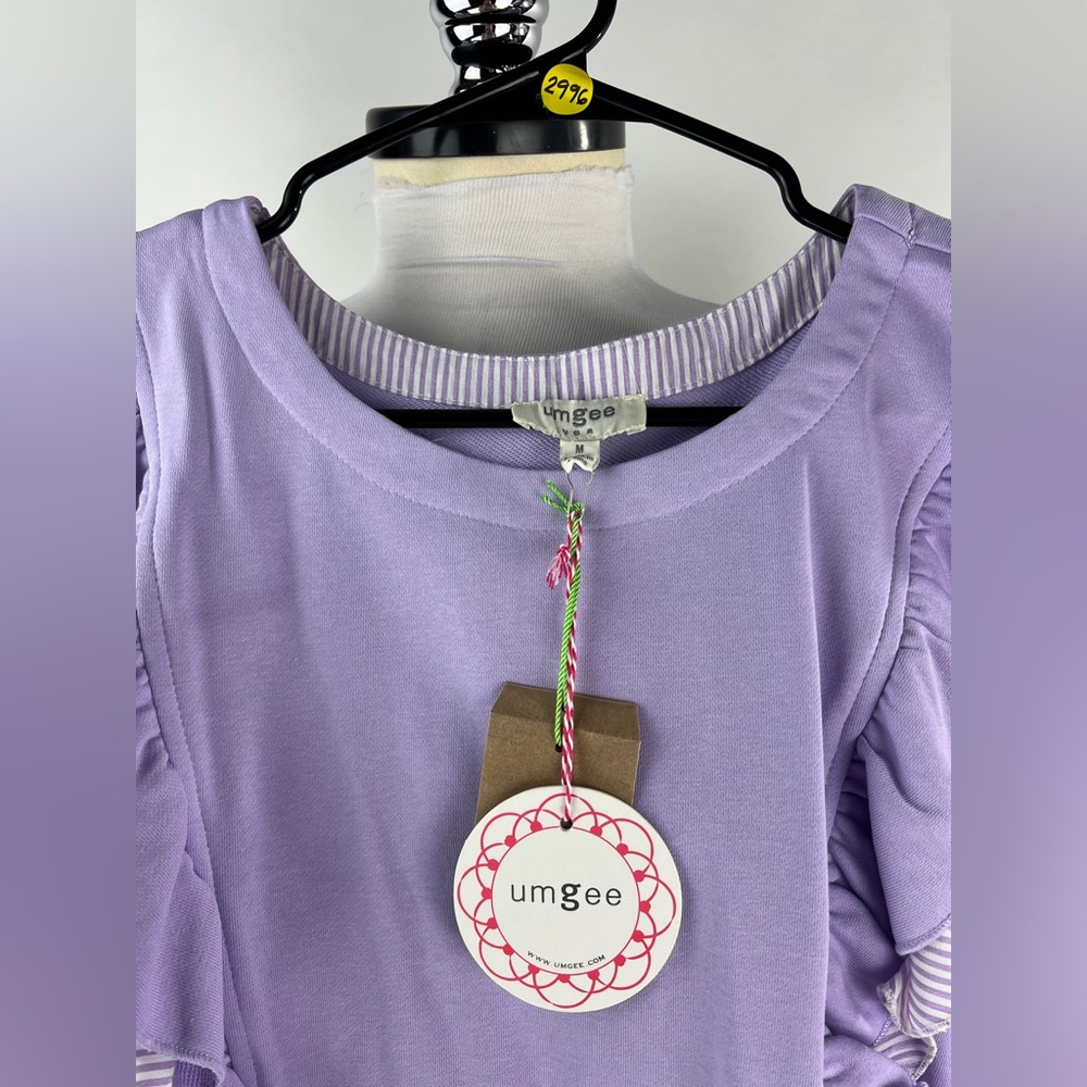 💚 2996. Ruffled Button Back Blouse - Picture 5 of 7
